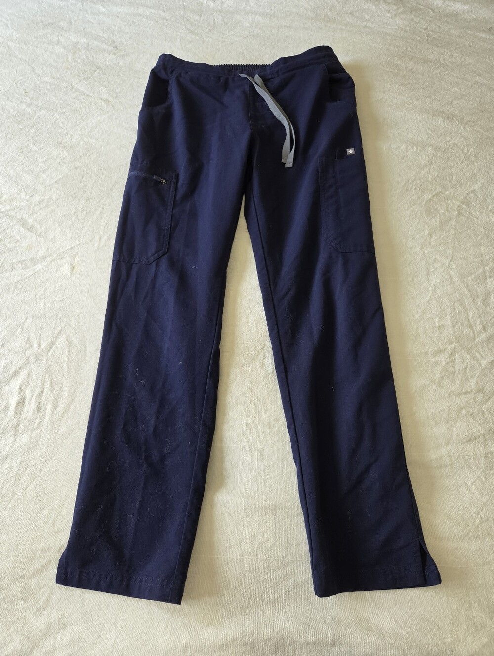 Figs Women’s Size XS/P Navy Blue Yola High Waisted Skinny Scrub Pants Nurse